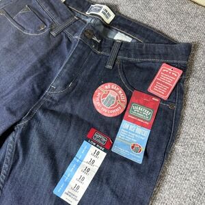 Signature‎ by Levi Strauss Co Misses Low Rise Bootcut Jeans Size 10 Short Dark